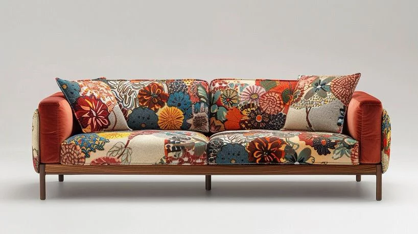 Sofa Statement Piece maximalist luxury – MMD Interior